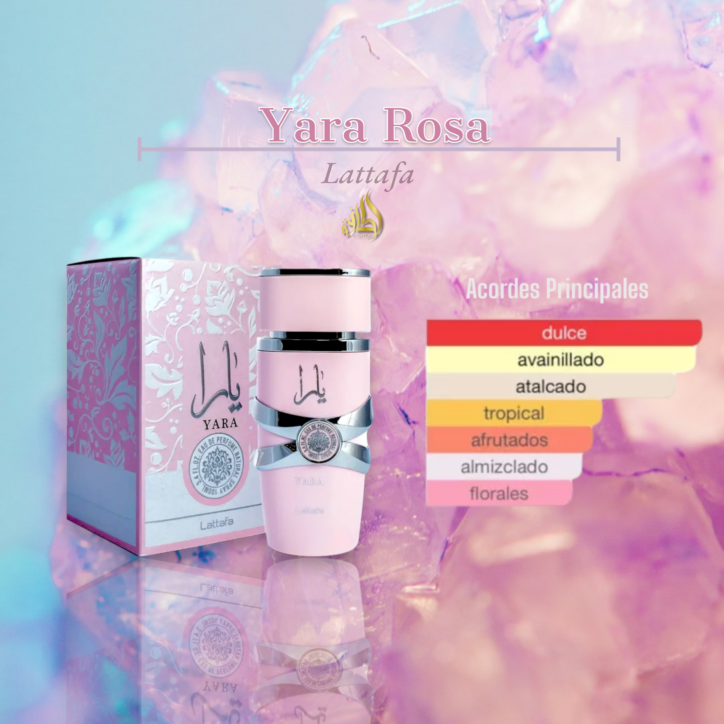 Yara Rosa-Perfume Mujer